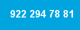 922 294 78 81